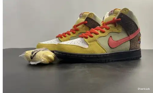 Color Skates CZ2205-700 and Nike Dunk SB Destroy Kebab High 0624